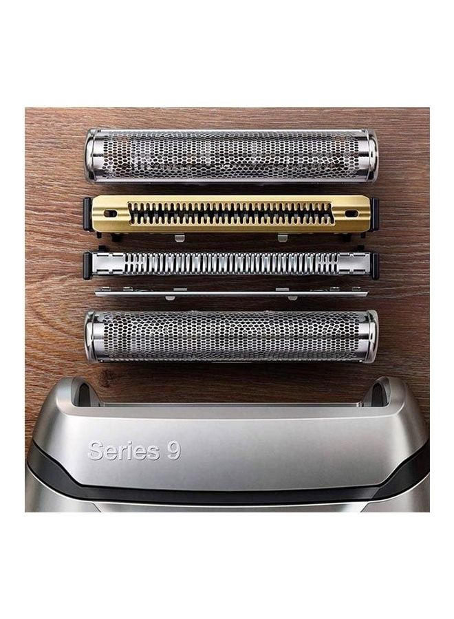 BRAUN - Series 9 9350S Wet And Dry Shaver Silver - Image 1