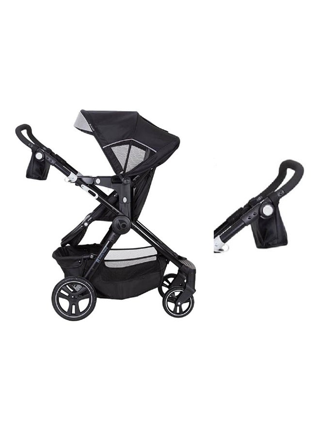 babytrend City Clicker Pro Stroller With Car Seat - Soho Blue  - Image 3