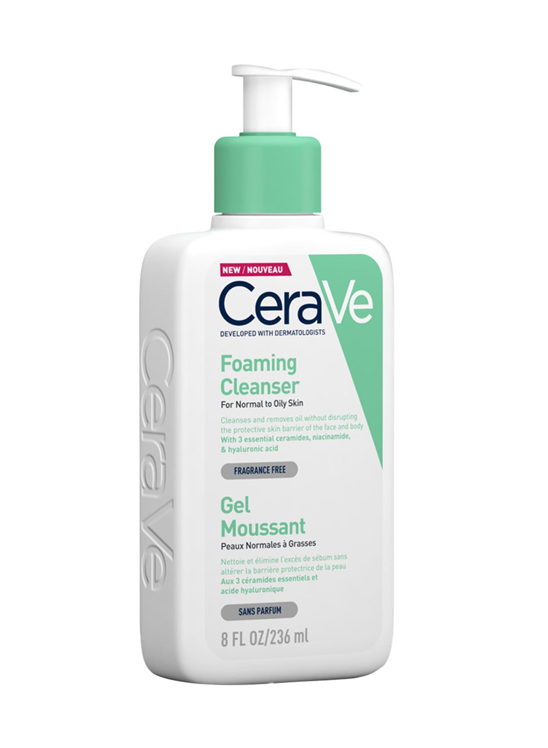 Foaming Cleanser For Normal To Oily Skin With Hyaluronic Acid 236ml - https://f.nooncdn.com/p/v1667987908/N47570894A_2.jpg?width=original