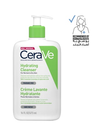Hydrating Cleanser For Normal To Dry Skin With Hyaluronic Acid Clear 473ml - v1667987910/N47570895A_1