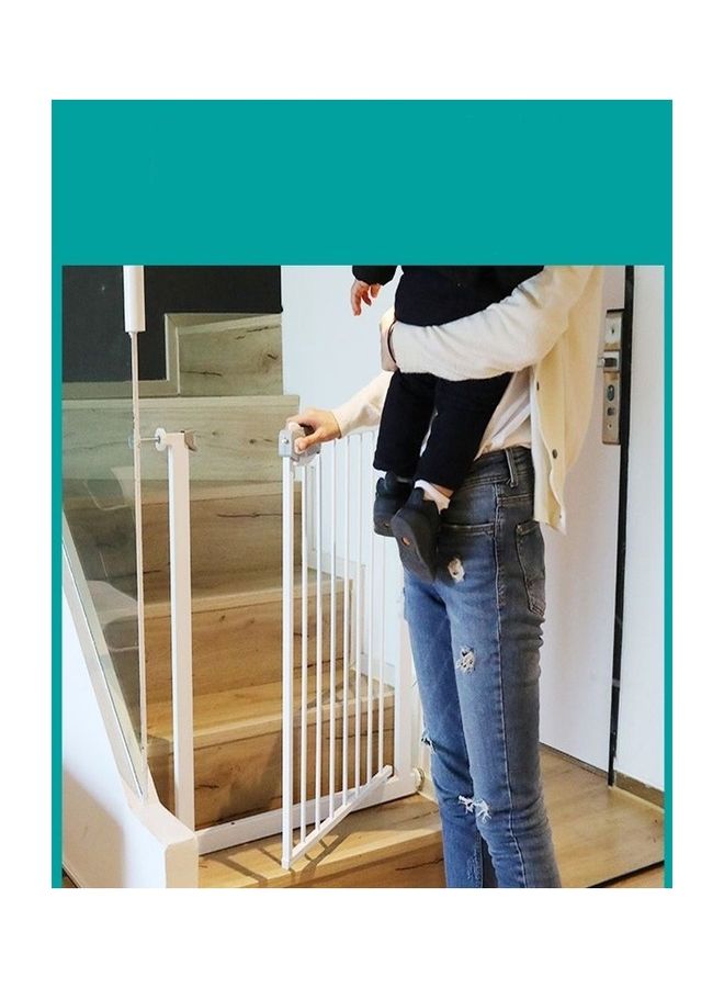 fashionhome Adjustable Metal Barrier Doorways Gate for Baby and Pet Safety  - Image 2