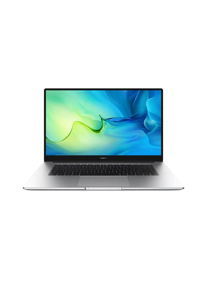 HUAWEI - MateBook D 15 Laptop With 15.6-Inch Display, Intel Core i3-10110U Processor / 8GB RAM / 256GB SSD / Intel UHD 620 Graphics / W10 Home / English Mystic Silver - Image 1