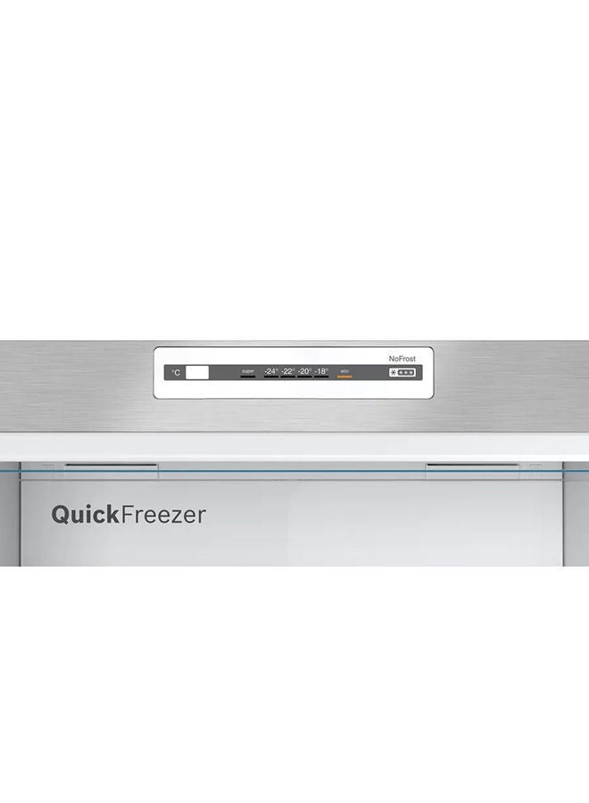 328 L Net Capacity Serie 2 No-Frost Refrigerator with freezer at top 178 x 70 cm 328 L 1800 W KDN43NL2E8 Silver - v1667991898/N44184984A_3