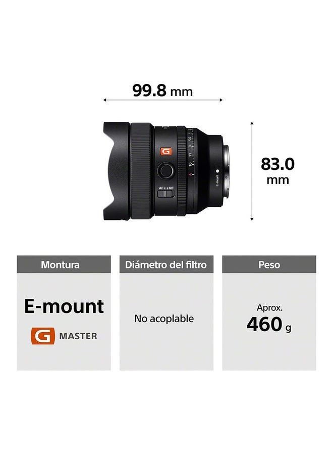 Sony SEL14F18GM Full Frame FE 14mm F1.8 GM Premium G Master Series Prime Lens, Black  - Image 4