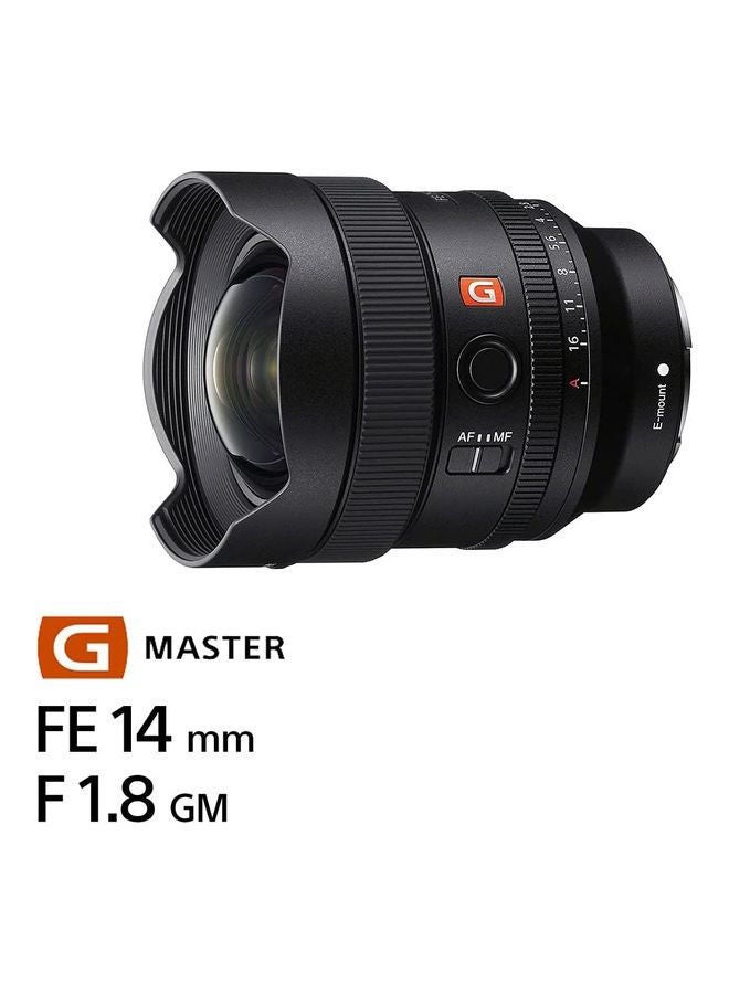 Sony SEL14F18GM Full Frame FE 14mm F1.8 GM Premium G Master Series Prime Lens, Black  - Image 3