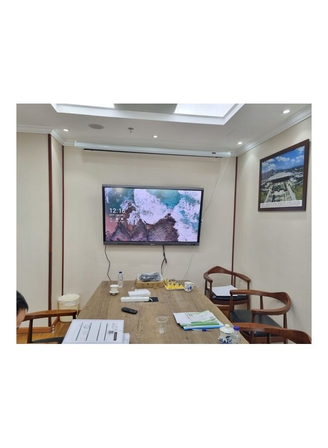 Hisense - 86 Inch Advanced Interactive Display 4K Ultra HD Screen Transmission Automatic Sound Bar Collaborative Comfortable Viewing 86WR6BE Black - Image 1