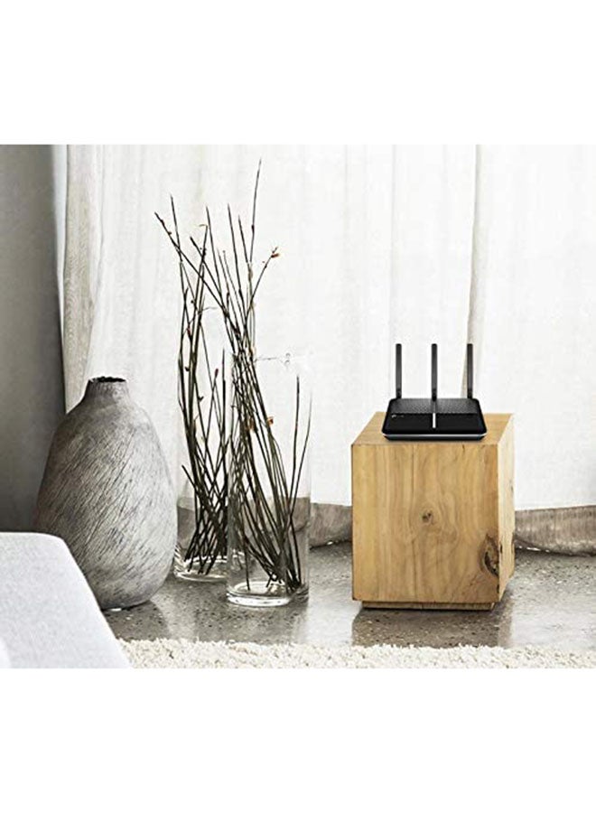 TP-LINK - Archer VR600 AC1600 Wireless Gigabit VDSL/ADSL Modem Router 1733Mbps+300 Black - Image 1
