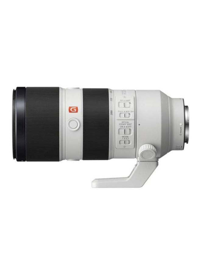 Sony FE 70-200 mm F2.8 GM, G Master Camera Lens, SEL70200GM, Off-White Black/White  - Image 1