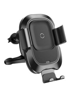 Baseus Wireless Car Charger,10W Qi Fast Charging Auto-Clamping Mount, Air Vent Phone Holder For iPhone 13/13 Pro/12 12/11/XR/X/8, Samsung S20/Note 10+/S10/S9 And More Black  - Image 3