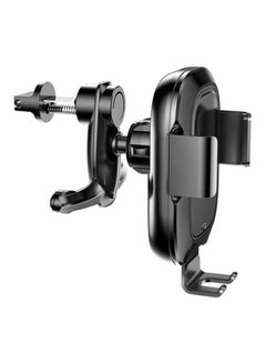 Baseus Wireless Car Charger,10W Qi Fast Charging Auto-Clamping Mount, Air Vent Phone Holder For iPhone 13/13 Pro/12 12/11/XR/X/8, Samsung S20/Note 10+/S10/S9 And More Black  - Image 4