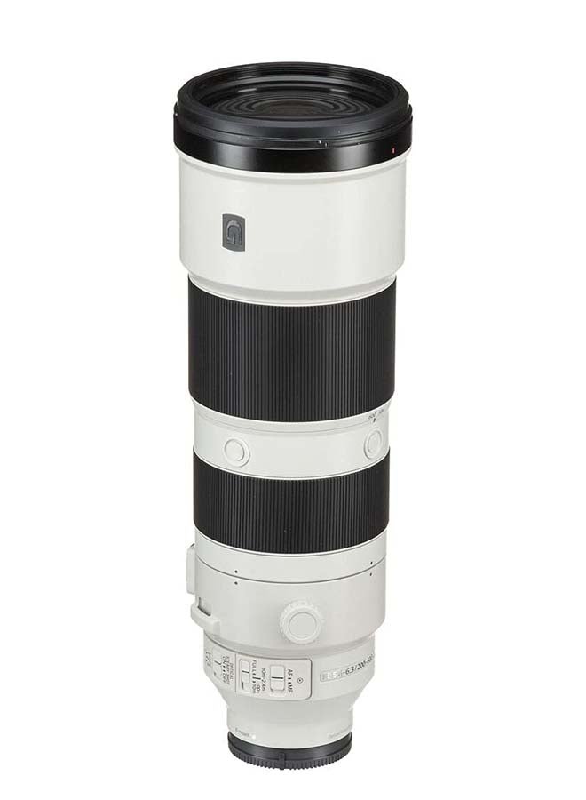 Sony - FE 200-600mm F5.6-6.3 G OSS Lens | Super Telephoto Zoom SEL200600G Silver/Black - Image 1