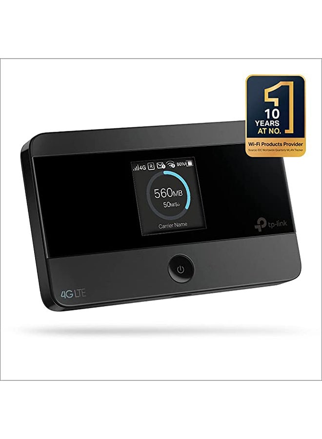 TP-LINK - TL-M7350 4G Mobile WiFi Router Black - Image 1