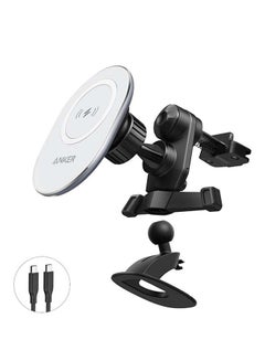Powerwave Magnetic Charging Car Mount Black