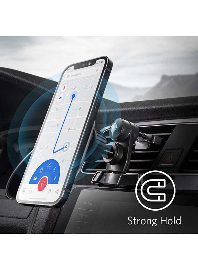 Anker - Powerwave Magnetic Charging Car Mount Black - Image 1