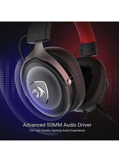 REDRAGON H520 Icon Wired Gaming Headset, 7.1 Surround Sound - Memory Foam Earpads - 50MM Drivers High_End Headphone- Detachable Microphone with Pro Driver - Works with PC, PS4/3 & Xbox One  - Image 4