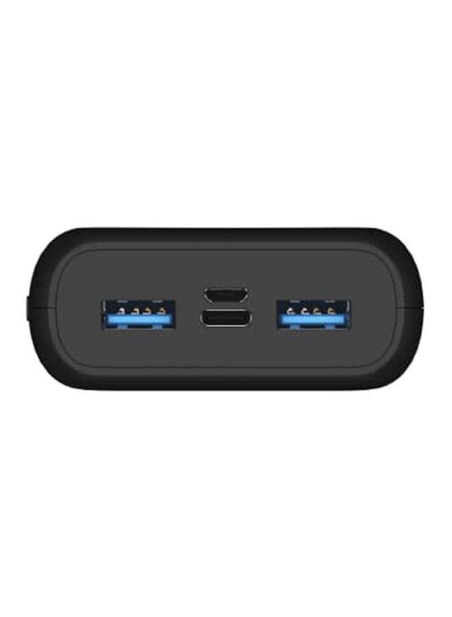 Energizer 20000 mAh Power Bank 20000 mAH USB-C PD 20W + Dual USB-A 18W Output - USB-C  Micro Input Ports and LCD Display Black  - Image 3