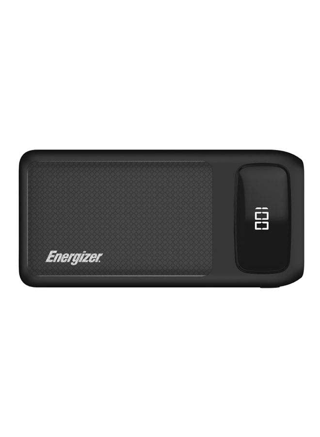 Energizer 20000 mAh Power Bank 20000 mAH USB-C PD 20W + Dual USB-A 18W Output - USB-C  Micro Input Ports and LCD Display Black  - Image 4