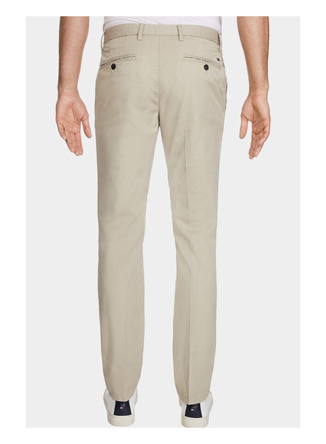 TOMMY HILFIGER - Denton TH Flex Straight Fit Chinos Light Beige - Image 1