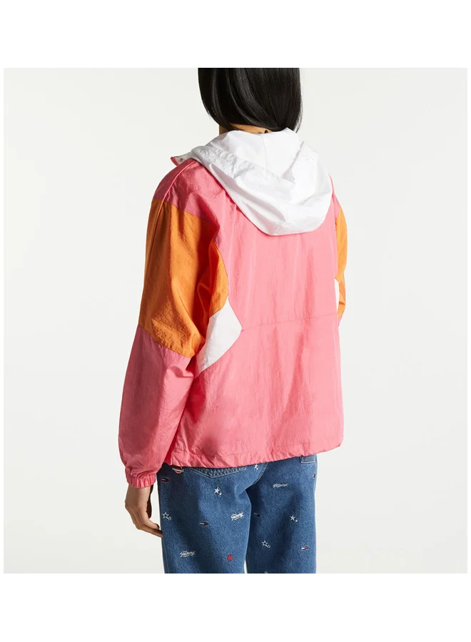 TOMMY JEANS Colourblock Popover Hooded Jacket