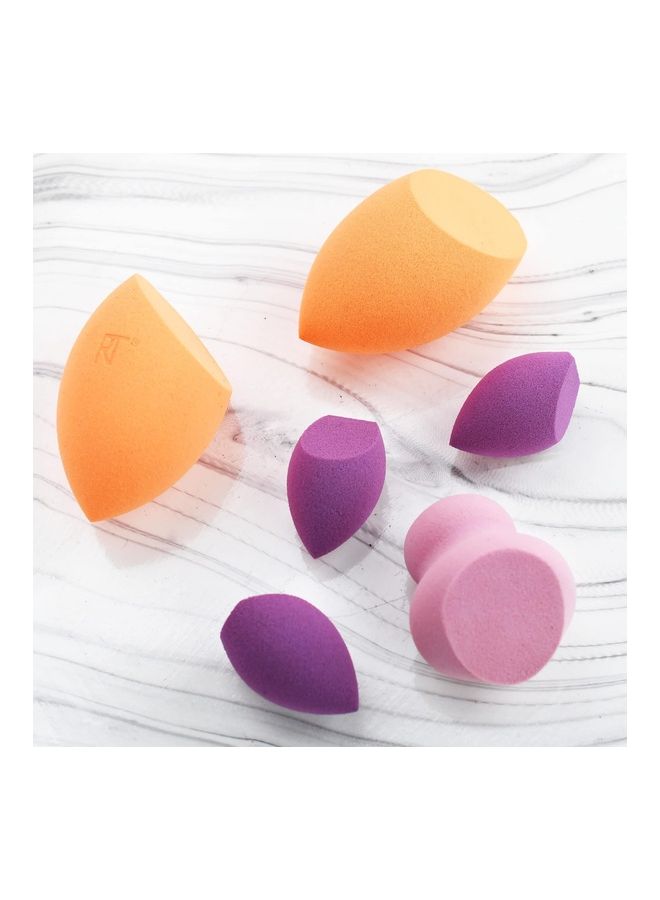 REAL TECHNIQUES - 6 Miracle Complexion Sponges Multicolour - Image 1