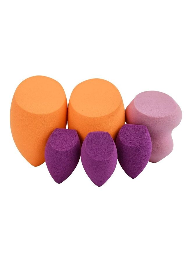REAL TECHNIQUES - 6 Miracle Complexion Sponges Multicolour - Image 1