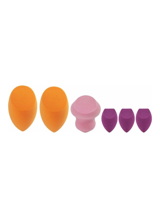 REAL TECHNIQUES - 6 Miracle Complexion Sponges Multicolour - Image 1