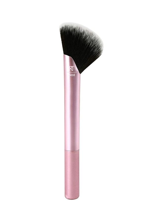 REAL TECHNIQUES Rebel Edge Medium Blush + Highlighter Brush Multicolour  - Image 1
