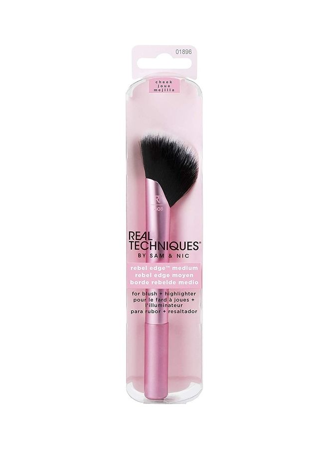 REAL TECHNIQUES Rebel Edge Medium Blush + Highlighter Brush Multicolour  - Image 2