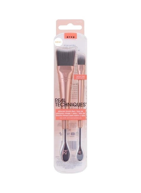 Skincare Brush Duo Multicolour