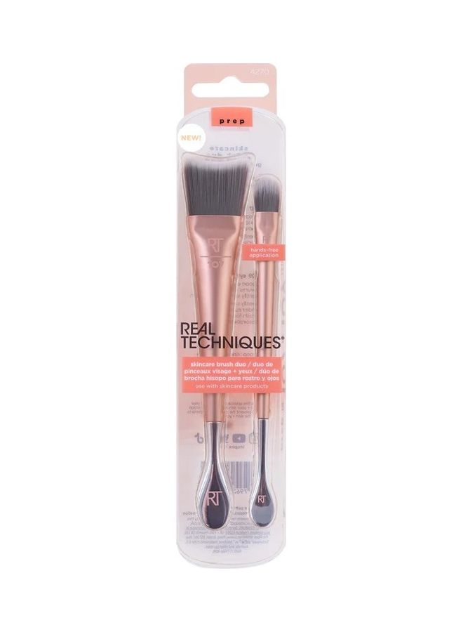 REAL TECHNIQUES - Skincare Brush Duo Multicolour - Image 1