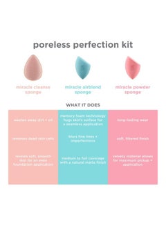 REAL TECHNIQUES Pro Poreless Perfection Kit Multicolour  - Image 2