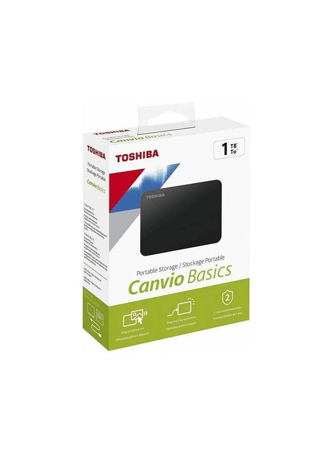 Canvio Basics External Hard Drive 1 TB 