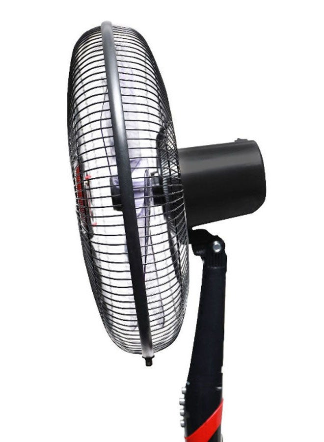 TORNADO - Stand Fan 18 Inch, 4 Blades 75 W TSF-18XW Black x Red - Image 1