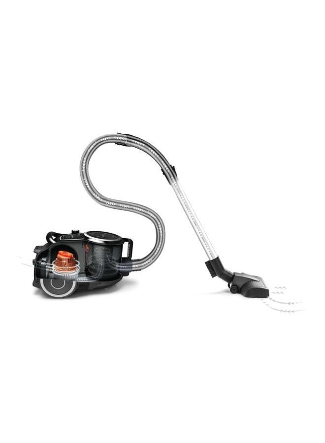 بوش مكنسة كهربائية من دون كيس من تشكيلة سيري 6 2.4 L 2200 W BGS412234 أسود/ فضي/ شفاف  - Image 5