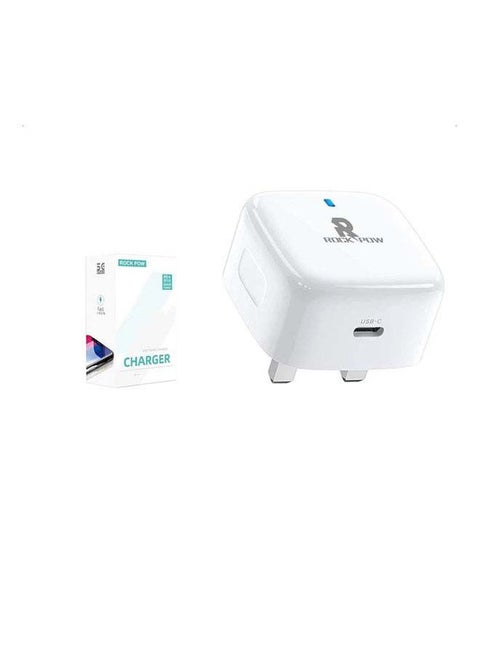 20W PD iPhone 14 Pro Type-C Charger Plug Universal Travel Adapter USB-C Plug Compatible for iPhone 14 Pro Max/14 Pro/14 Plus/14/13/12/11,Samsung White