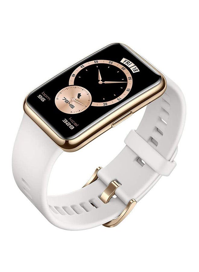 HUAWEI - Watch Fit Elegant Edition Frosty White - Image 1