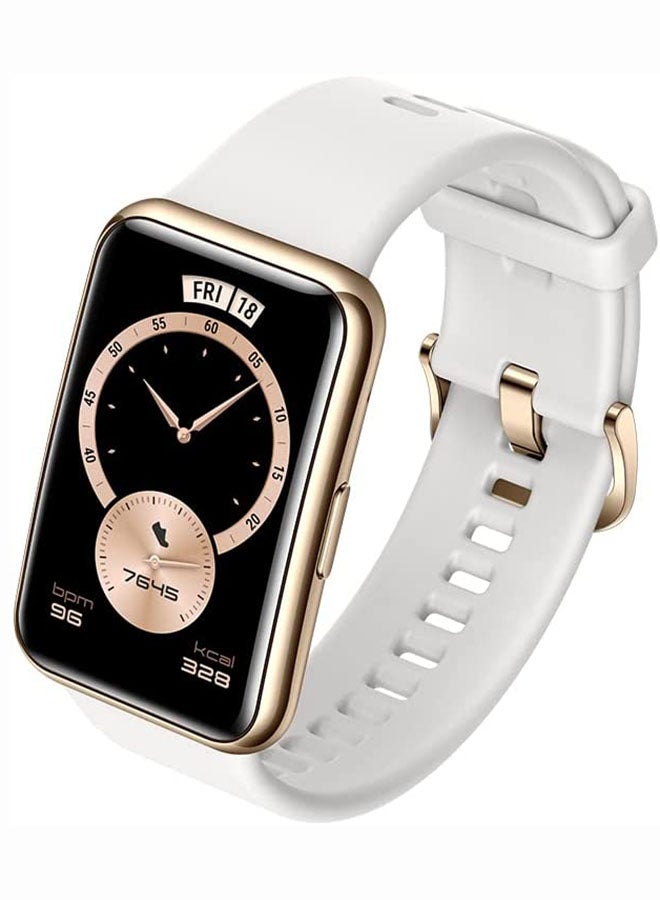 HUAWEI - Watch Fit Elegant Edition Frosty White - Image 1