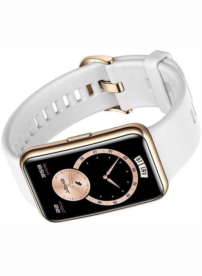 HUAWEI - Watch Fit Elegant Edition Frosty White - Image 1
