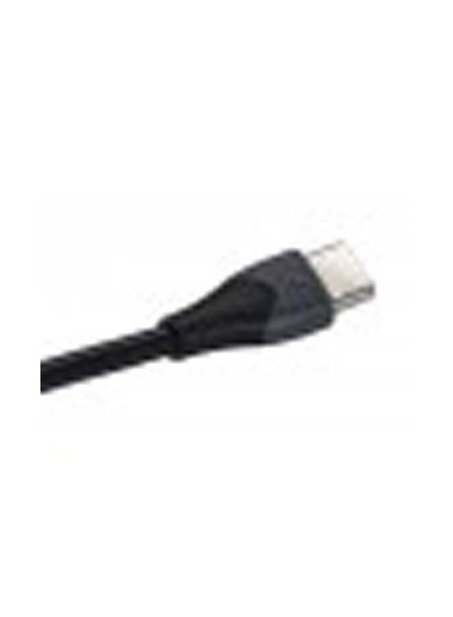 Energizer - Type-C to Type-C Fast Charging Dual Toned Cable, Sync and Charge Black - Image 1