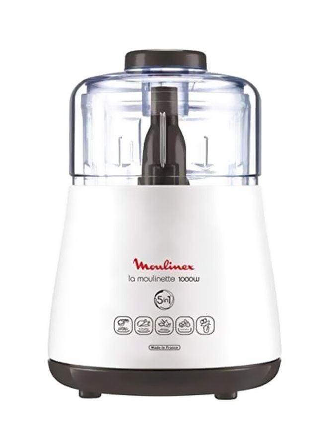 Moulinex La Moulinette Chopper With Blender, 1.5 L 1000.0 W Dpa241 White - Image 4