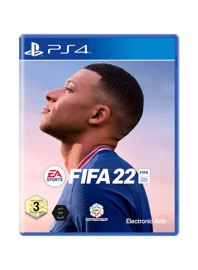 إي أيه لعبة "FIFA 22" مع رمز DLC حصري (الإنجليزية/العربية) - إصدار الإمارات العربية المتحدة - مغامرة - بلاي ستيشن 4 (PS4)  - Image 1