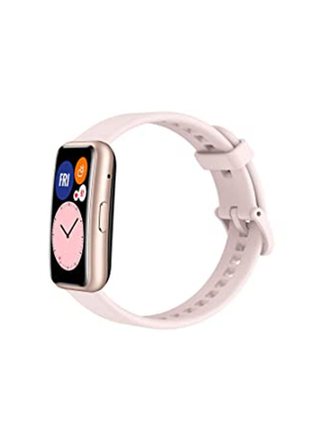 HUAWEI - Watch Fit New Smartwatch All-Day SpO2 Monitoring1 Long Battery Life AMOLED Display 1.64inch Sakura pink - Image 1