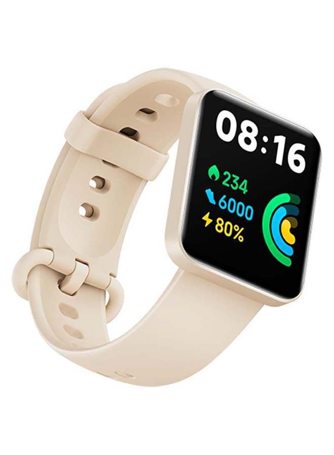 Xiaomi Redmi Watch 2 Lite 5ATM Water Resistant, GPS 5ATM Water Resistant, 10 Days Battery Life, GPS, Steps, Sleep and Heart Rate Monitor Ivory - Image 2