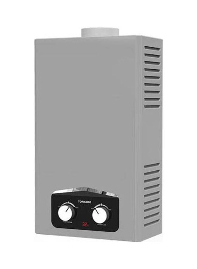 تورنيدو سخان ماء رقمي يعمل بالغاز الطبيعي GHM-MP10N-S فضي  - Image 2