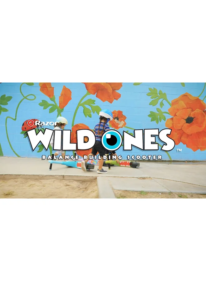 ريزر Razor Wild Ones Junior Kick Scooter For Ages 30 Months +, Character Inspired Grip Tape, Supports Riders Up To 20KG (44Lbs)