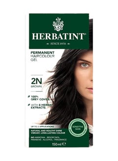 Herbatint Permanent Haircolor Gel 2N Brown 150ml 