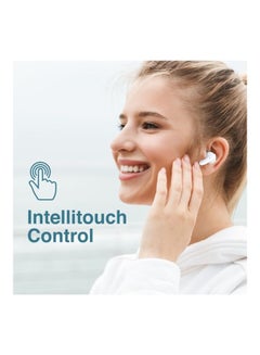 PROMATE True Wireless Earbuds,In-Ear Bluetooth v5.1 HD Earphones with Mic,IPX5 Water Resistance,20H Playback Time,Intelligent Touch Controls and Smart Auto Pairing for Smartphones, Lush White  - Image 5