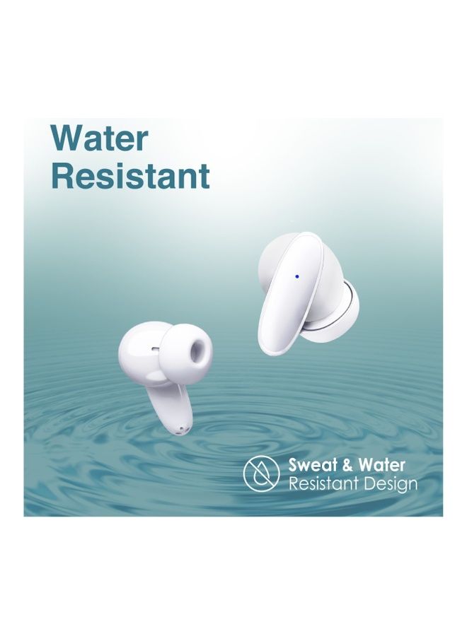 PROMATE - True Wireless Earbuds,In-Ear Bluetooth v5.1 HD Earphones with Mic,IPX5 Water Resistance,20H Playback Time,Intelligent Touch Controls and Smart Auto Pairing for Smartphones, Lush White - Image 1