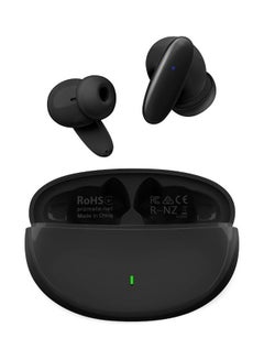 PROMATE True Wireless Earbuds,In-Ear Bluetooth v5.1 HD Earphones with Mic,IPX5 Water Resistance,20H Playback Time,Intelligent Touch Controls and Smart Auto Pairing for Smartphones, Lush Black  - Image 1