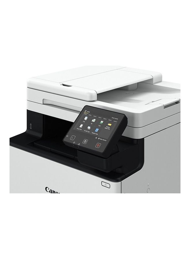 Canon - i-SENSYS MF754Cdw All-In-One Colour Laser Printer - Wireless, Wi-Fi, PC Connected & Network - A4 Print, Copy, Scan, Fax - 33ppm, Auto Duplex Print, Auto Scan - Compatible w/Mac, Windows, Linux White - Image 1